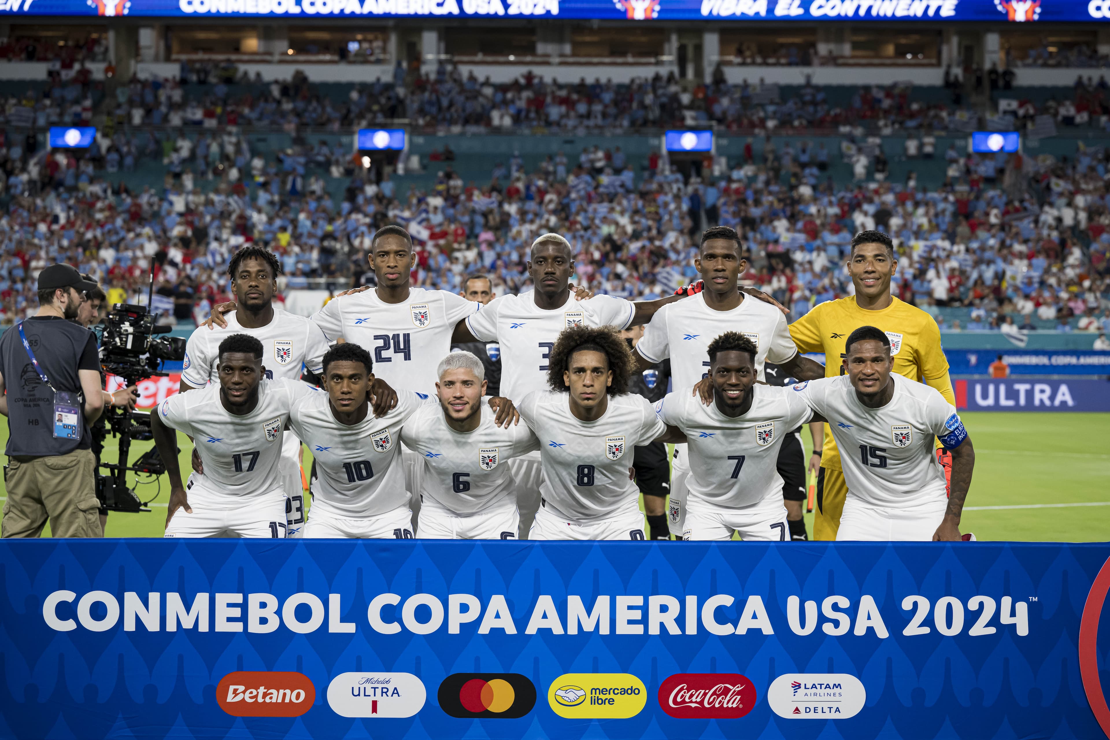  <strong>Jugadores de la selección de Panamá. Foto: Copa América</strong> 