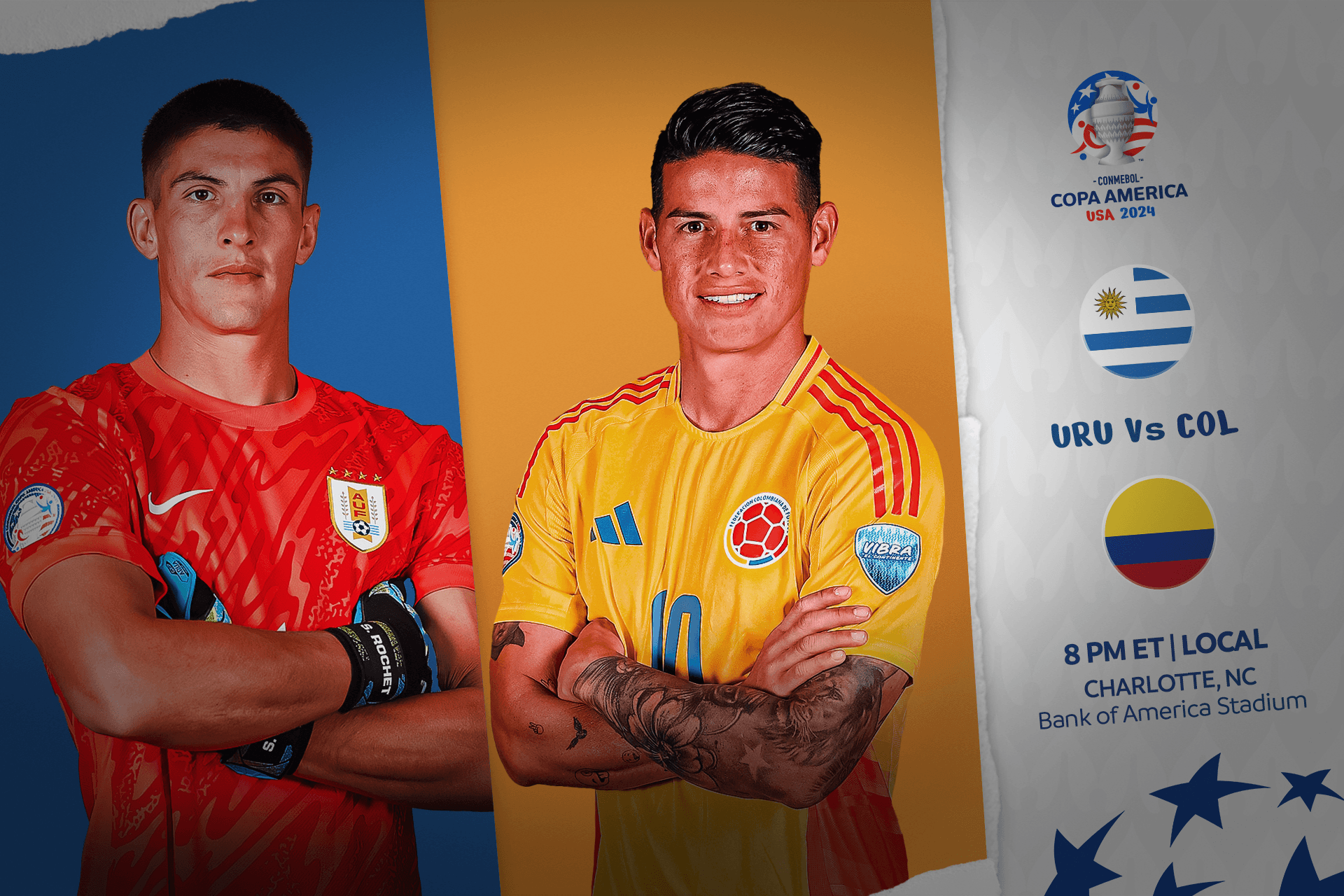 Colombia and Uruguay Headline Second Semifinal | CONMEBOL Copa América