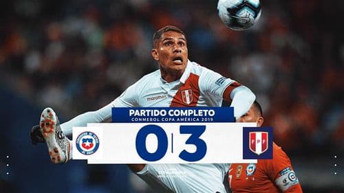 Thumbnail do vídeo: Peru surpreende e elimina o Chile | CONMEBOL Copa América 2019™ (3-0)