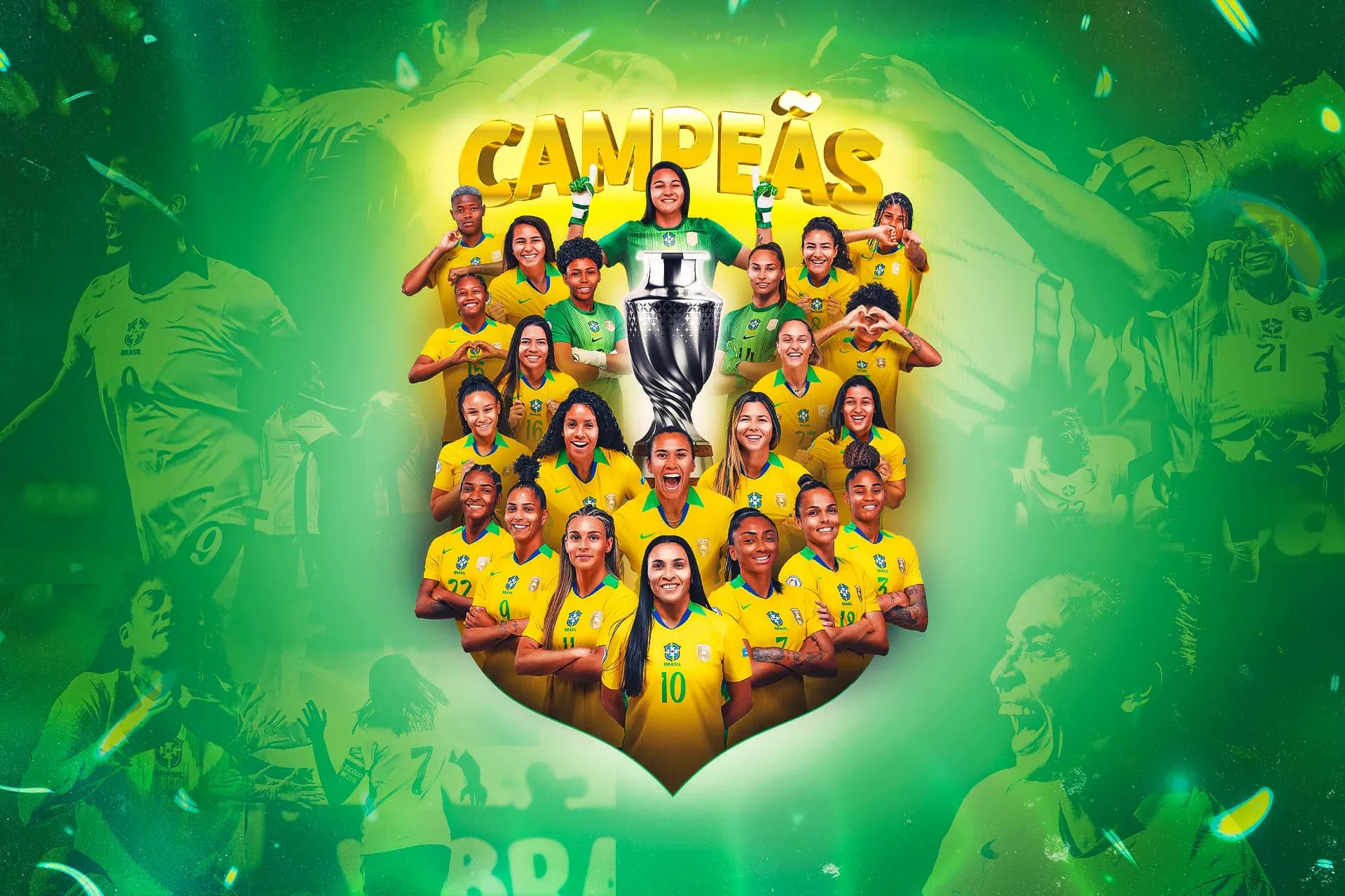 Brasil vence a Colômbia nos pênaltis e é campeão da CONMEBOL Copa América Femenina 2025™