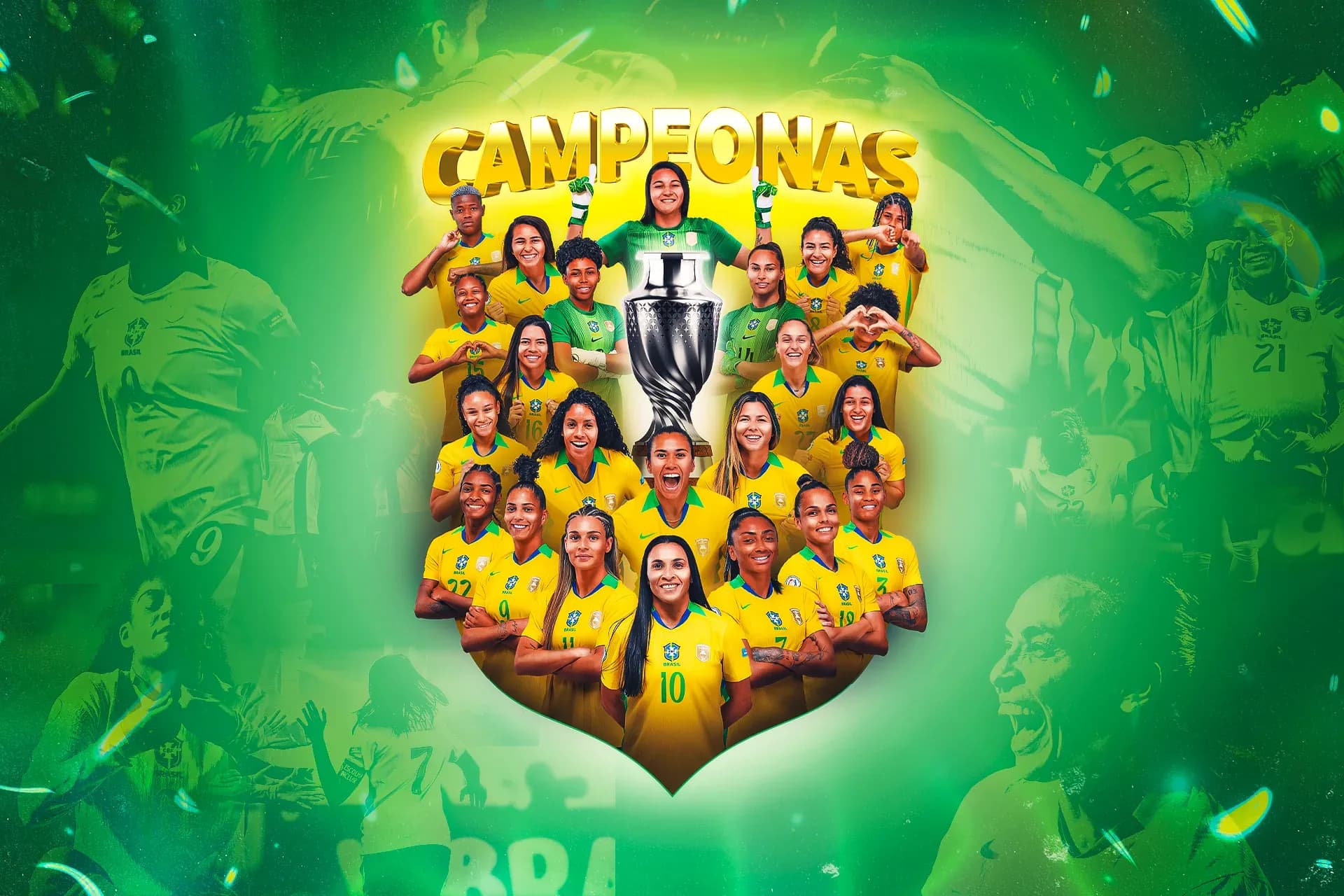 Brasil venció a Colombia por penales y se consagró campeón de la CONMEBOL Copa América Femenina 2025™