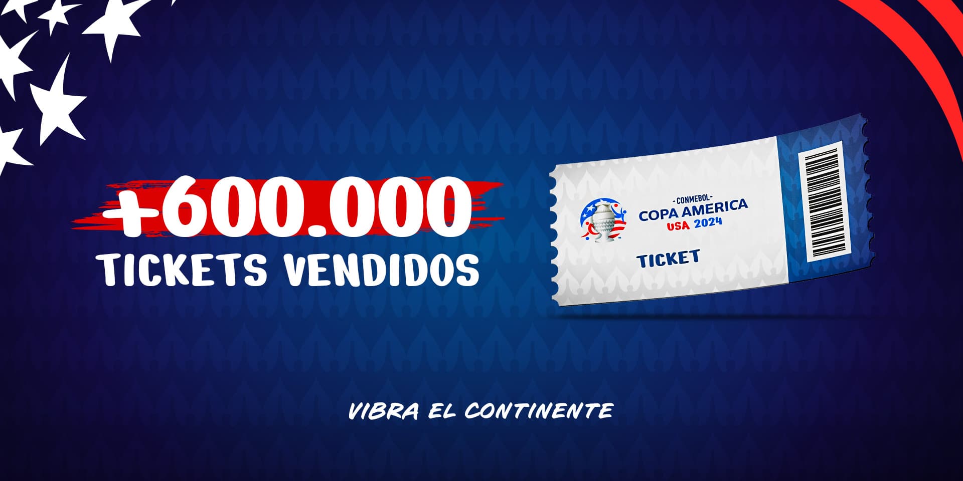 More than six hundred thousand tickets purchased for the CONMEBOL Copa