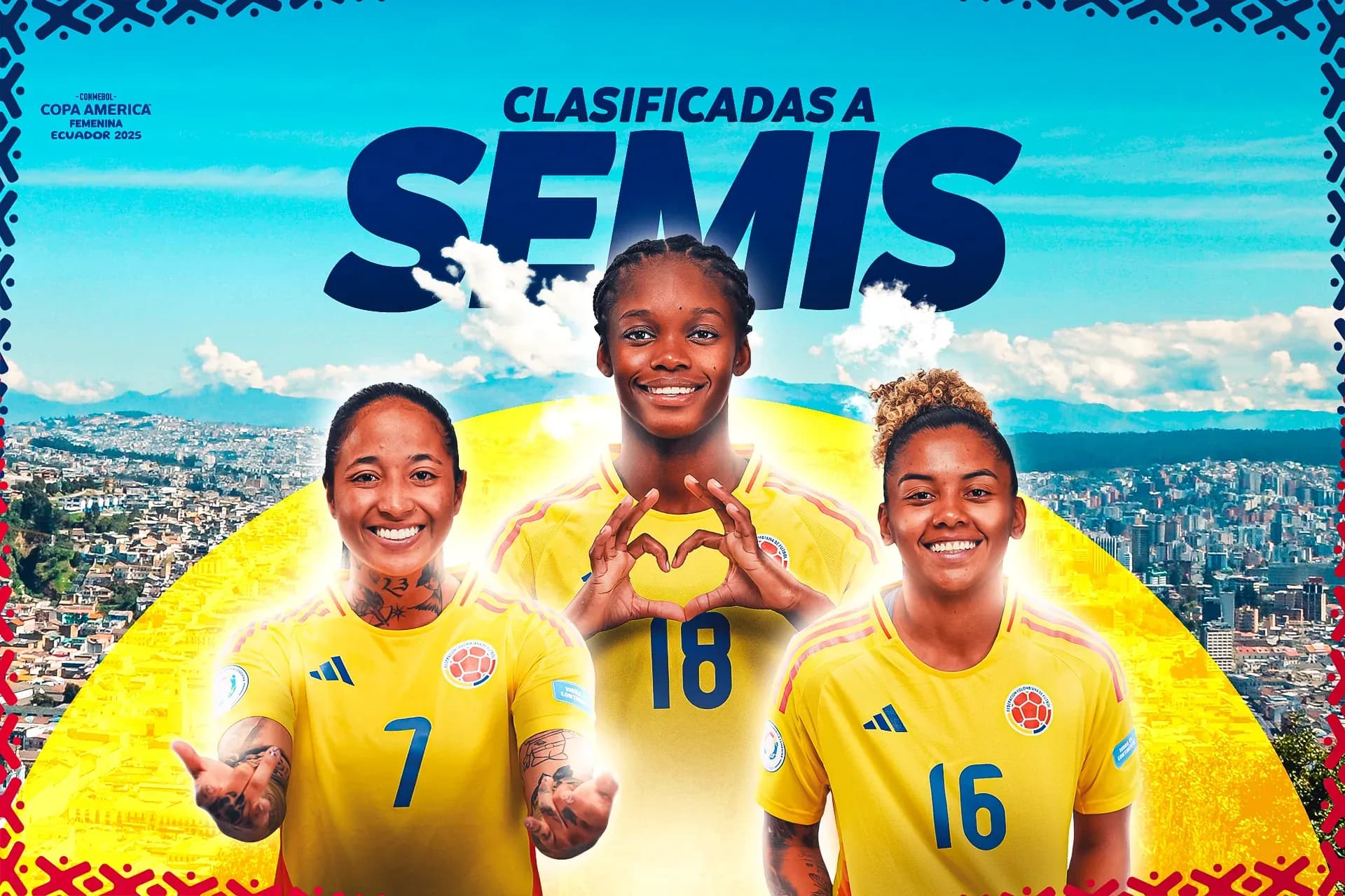Colombia empató con Brasil y clasificó a semifinales
