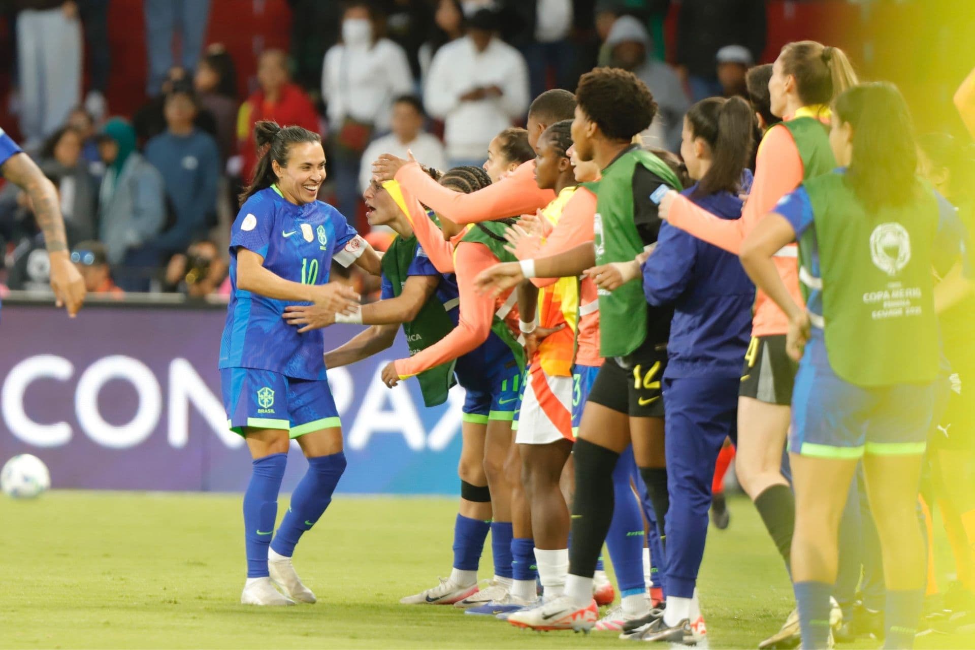 Marta, a lenda que voltou e brilhou para conquistar a CONMEBOL Copa América Femenina 2025™