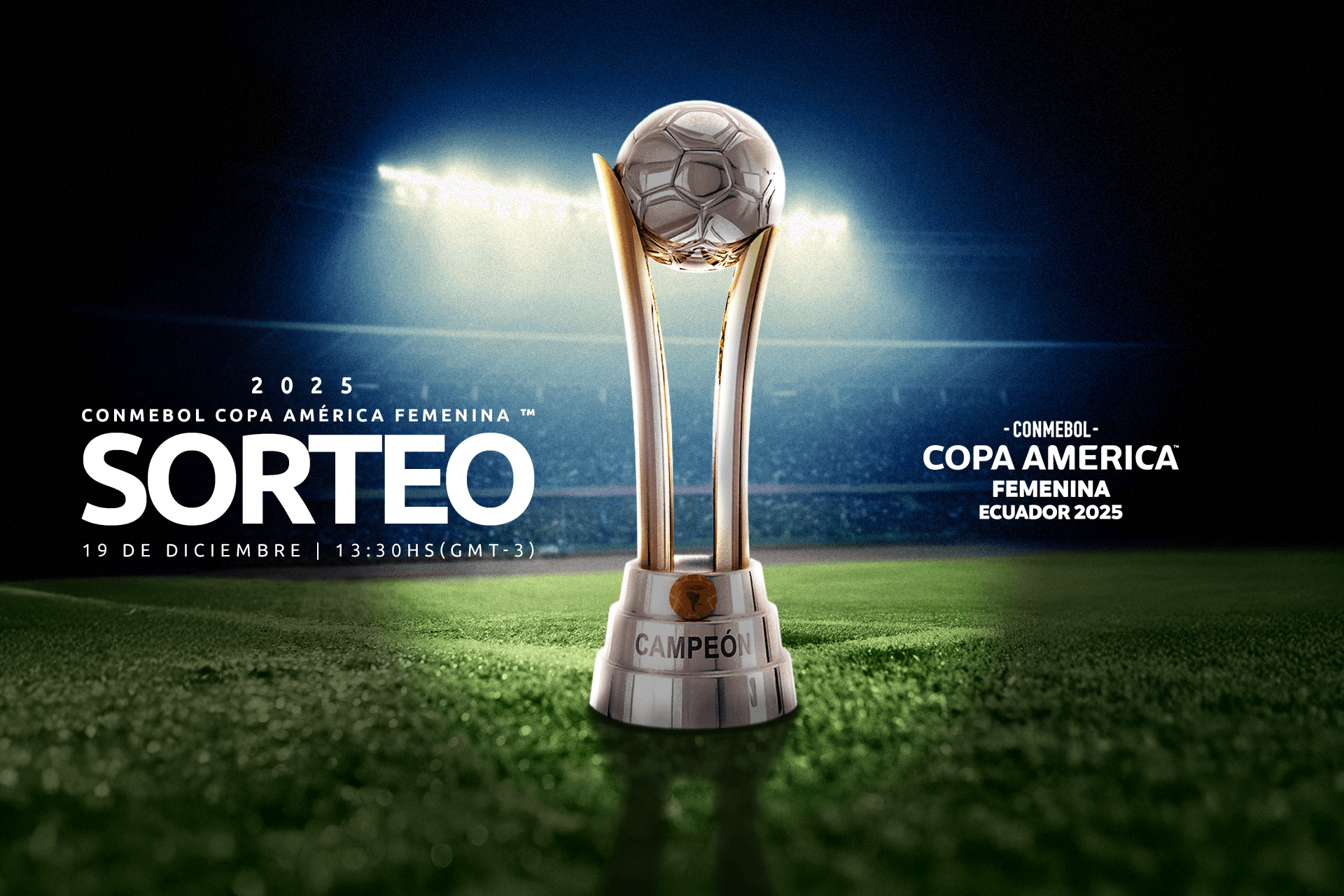 CONMEBOL Copa América Femenina 2025™ así quedaron los grupos para el torneo CONMEBOL Copa América