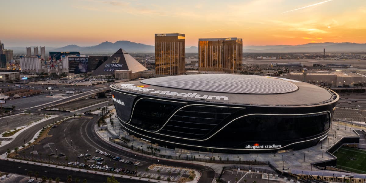 <strong> Allegiant Stadium de las Vegas. Foto: Copa América</strong>   