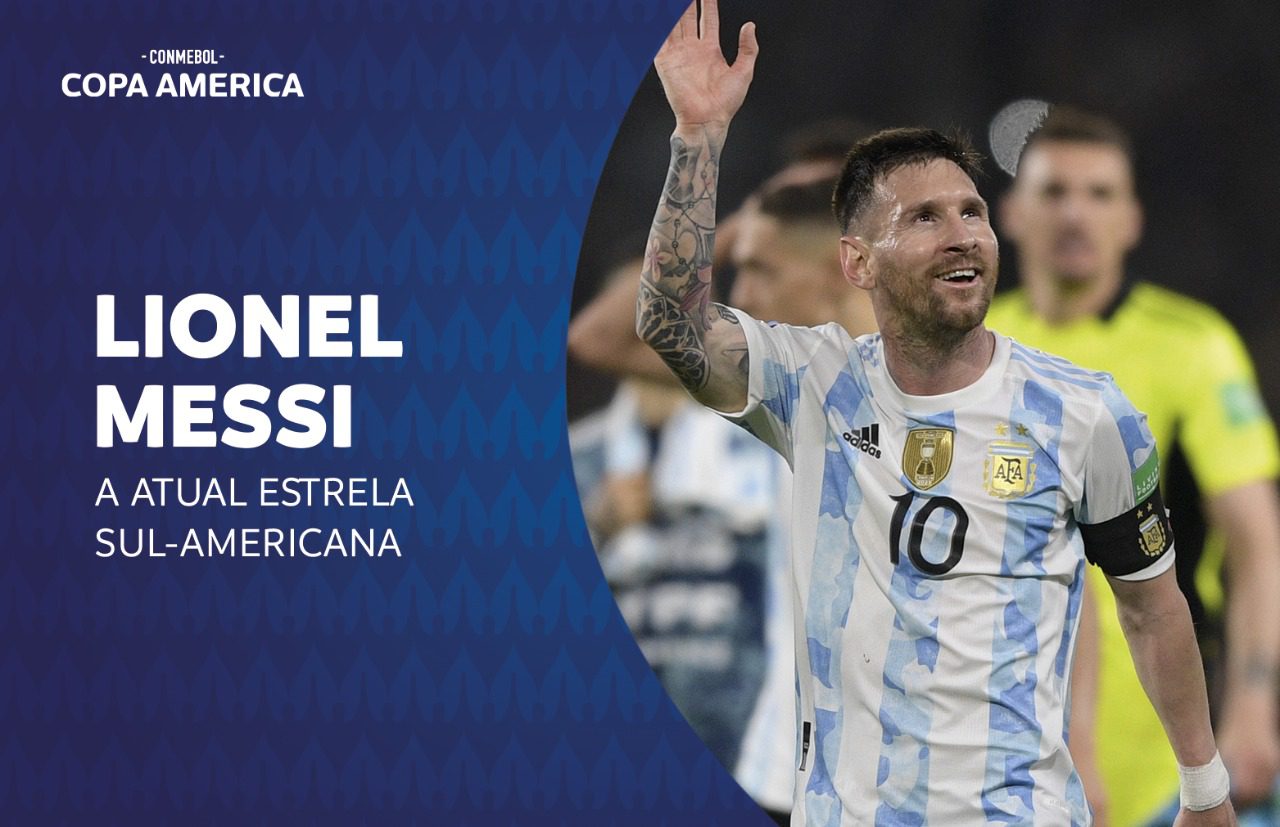 Lionel Messi, o grande capitão Albiceleste